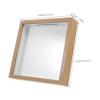 Abaodam Photo Frame Piggy Bank Unique Money Saving Box Transparent Window for Storage and Photo Display Compact Design for Adults and Boys and Girls Developing Savings Habits view 2