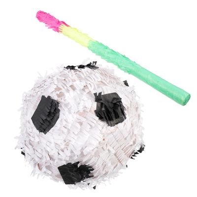 Abaodam Soccer Ball Pinata Football 2pcs Birthday Decorations Sports Theme Party Supplies