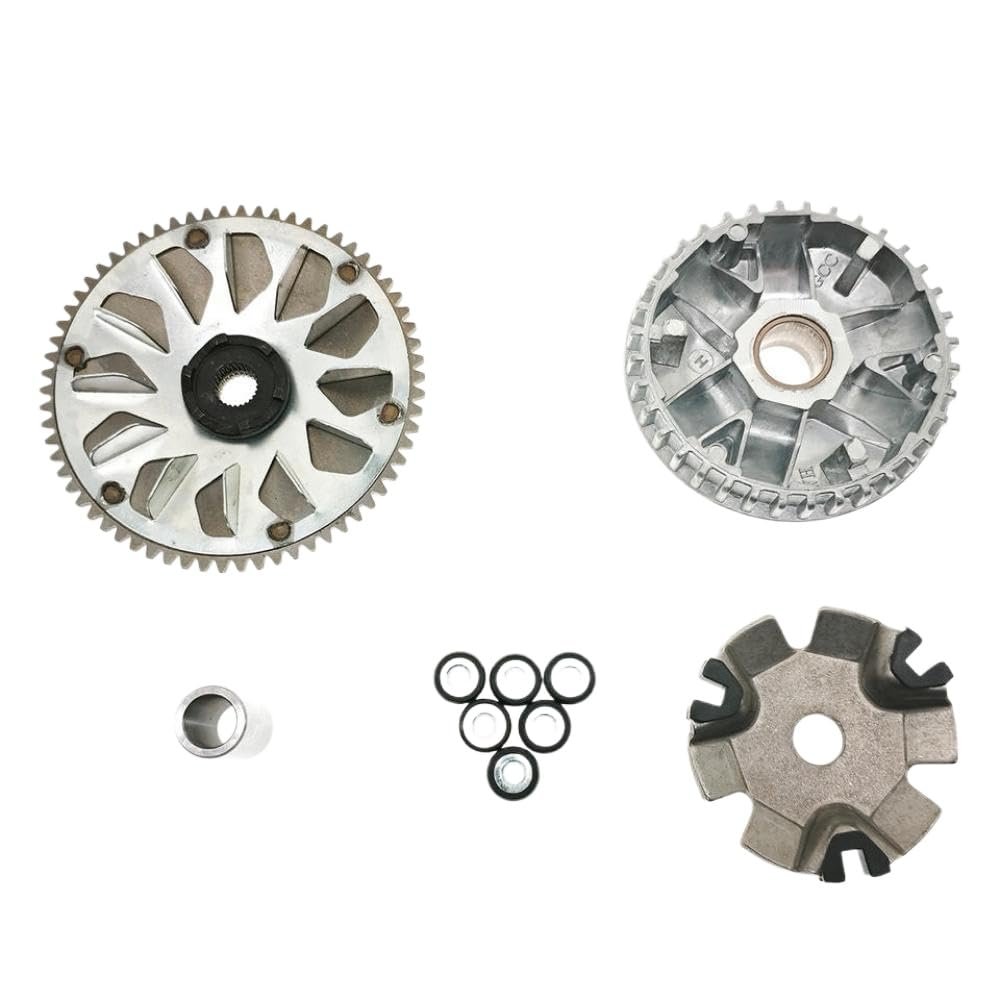 Compatible Drive Face Pulley Assembly Compatible with Variator WH100 WH100T A H F H SCR100 GCC100 Lead 100 SCV100 Lead SPACY100(Variator)