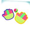 SAFIGLE Interactive Kids Toy Set 2 Rackets 1 Sucker Ball Parent-Child Playtime Fun Leisure Activity Random Color view 2