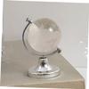 DECHOUS 2Pcs Miniature Geography Globes Decorative World Map Ornaments for Home Office Present for Special Occasions Creative Desktop Decor with Exquisite Craftsmanship view 4