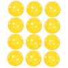 BESPORTBLE 72mm Funny Hole Ball Set 26 Hole PE Blow Molded Floating Floor Ball Net Bag Portable Toy for Boys and Girls for Practice view 1