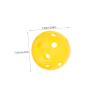 BESPORTBLE 72mm Funny Hole Ball Set 26 Hole PE Blow Molded Floating Floor Ball Net Bag Portable Toy for Boys and Girls for Practice view 2