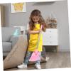 CALLARON Kids Broom and Dustpan Set Mini Household Cleaning Tool Cute Design 2-Piece Toddler Broom Kit for Home Use and Play view 3