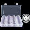60Pcs 40mm Coin Capsules with Plastic Storage Box Organizer Collection Case view 1