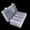 60Pcs 40mm Coin Capsules with Plastic Storage Box Organizer Collection Case view 4