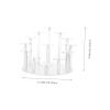 ABOOFAN Acrylic Display Holder Stand for Jewelry Action Figures Blind Boxes Desktop Organizer view 2