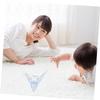 Mikikit 2Pcs Children's Acrylic Origami Crane Decorations Crystal Model Toys for Kids Birthday Garden Decor Party Supplies view 3