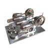 PIONEERX Double Cylinder Stirling Engine Model Physics Science Experiment Toy view 2