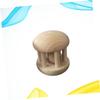 Kisangel Baby Soft Rattle Sensory Toy Wooden Hand Rattle for Toddlers Hand Bell for Baby Safe Infant Toy Play Gym view 4