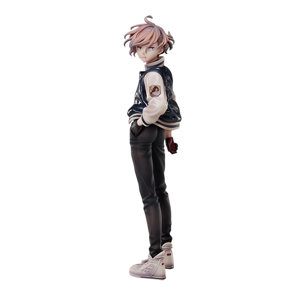 MABAIUDE Nakahara Chuuya Figure Dazai Osamu Action Figures Anime BSD Figure Statue Model (Fifteen-Year-Old Ver.) Handmade Collectible Desktop Decoration, 22cm