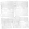 Veemoon 20sheets Stamp Album Pages Standard Sleeves for Collectors for Stamps and Currency Organization Design Row Layout view 1