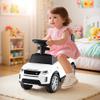 OLAKIDS Push Car for Toddlers, 3 in 1 Licensed Landrover Baby Ride on Toy with Parent Control Handle Safe Guardrails, Kids Sliding Walker with Under Seat Storage Horn for Boys Girls (White) view 2