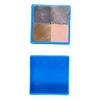 Unomor 4pieces Aluminum Wood Iron Density Block Set Science Experiment Supply for School Lab view 1