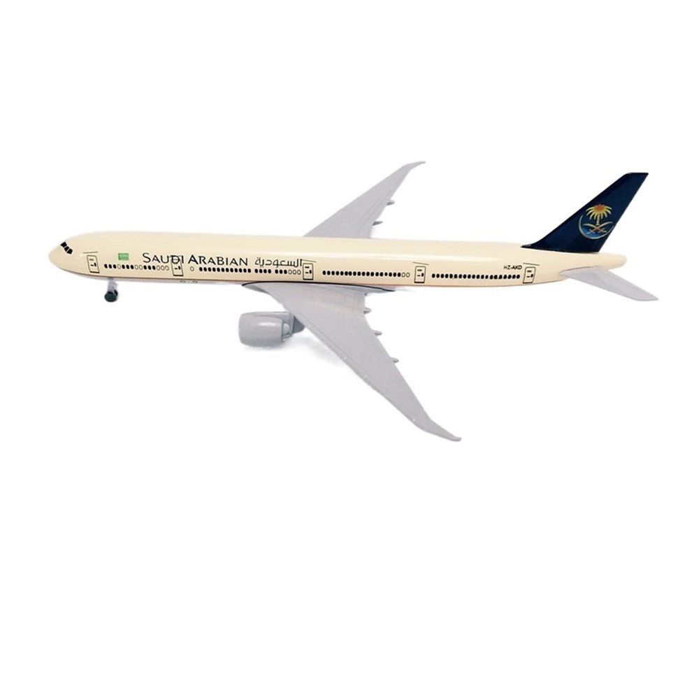 ATXTLWL Environmental Image for: Saudi Arabian Airlines B777 Boeing 777 Airlines Metal Alloy Aircraft Model