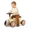 OLAKIDS Ride On Push Car, Kids Foot-to-Floor Sliding Car with Train Whistle Sound, Under-Seat Storage, Toy Walker Gift for Boys Girls Aged 19 Months - 3 Years (Beige) view 1
