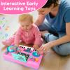 Baby DJ Table for Toddlers 1-3 with Music & Light, Musical Baby Piano Toys 6-9-12-18 Months Toddler Activity Table Music Instruments Learning Toys for 1 Year Old Girl Easter Birthday Gifts Age 0-2 view 4