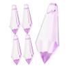 Artibetter Elegant Crystal Pendant Ornaments 5pcs Teardrop Glass Prisms for Chandelier DIY Decor Modern Chandelier Accessories view 1