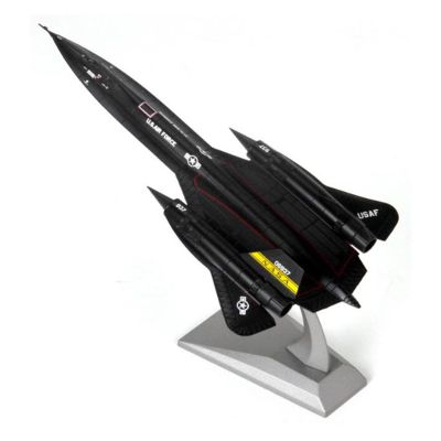 ATXTLWL Environmental Image for: USAF SR-71 Blackbird Scout Alloy SR71 1:144 Scale Die Cast Metal Model