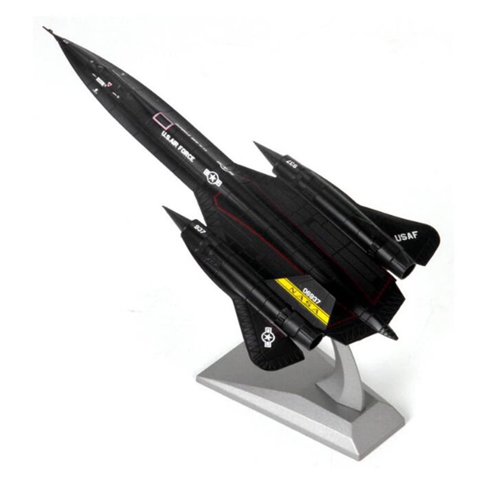 ATXTLWL Environmental Image for: USAF SR-71 Blackbird Scout Alloy SR71 1:144 Scale Die Cast Metal Model