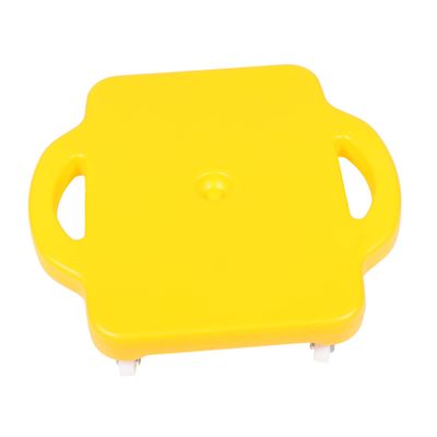 Abaodam Solid Corner Design Four Roller Scooter Boys and Girls Balance Trainer Sliding Balance Toy Non-slip Scooter Board Brain Coordination Enhancer