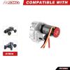 RCAWD Hobbywing Brushless Motor and 3000KV 370spec Quicrun Fusion Mini16 Center Gear Box with EC2 to IC2 for 1/18 Axial UTB18 Capra 4WD 4WS Series Upgrades Part view 2