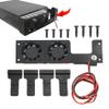 Heatsink Fan Kit for AnyTone AT-6666 / AT-6666 PRO/Radioddity QT-80 / Stryker SR-447 - Fan Kit Only view 1