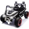 sopbost 24V 2 Seater XXL Kids UTV Ride On Car with Remote Control 4WD Off Road Electric Vehicle Ride On Toy Car with EVA Tires Wheels, Metal Frame, Bluetooth (White) view 1