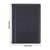 Compact, 120 Pocket Album Collection Book, Small, Portable, Transparent Pockets, Elegant Design, Great, Red, Blue, Black for, Tokens, Medallions, Badges (#13) view 4