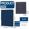 16 Pocket Trading Card Binder,Zipper Card Holder Album Holds up to 1408 Cards with 44 Sleeves, Label DesignCard Collection Binder for TCG Card/Game Cards/Sports Card -Blue view 2