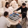 ZHZXWKK Portable Mahjong Machine, Hand-held, Mini-Mahjong, Safe,Suitable for Outdoor Play (Black) view 3