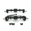 DAIHAOUU for MN82 LC79 MN78 D90 D91 D96 99S Metal Front and Rear Portal Axle 1/12 RC Car Upgrade Parts Accessories(Black) view 1