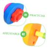 BESPORTBLE 2pcs Adjustable Dumbbells for Boys and Girls Gym Toy for Preschool Arm Exercises Suitable for Home and Kindergarten Use Fun Weight Plaything for Active Play view 3