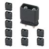 ELFCULB 10PCS Amass XT30UPB-M Male Connectors for Mini UAVs and Robotics view 1