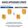 ELFCULB 10PCS Amass XT30UPB-M Male Connectors for Mini UAVs and Robotics view 2