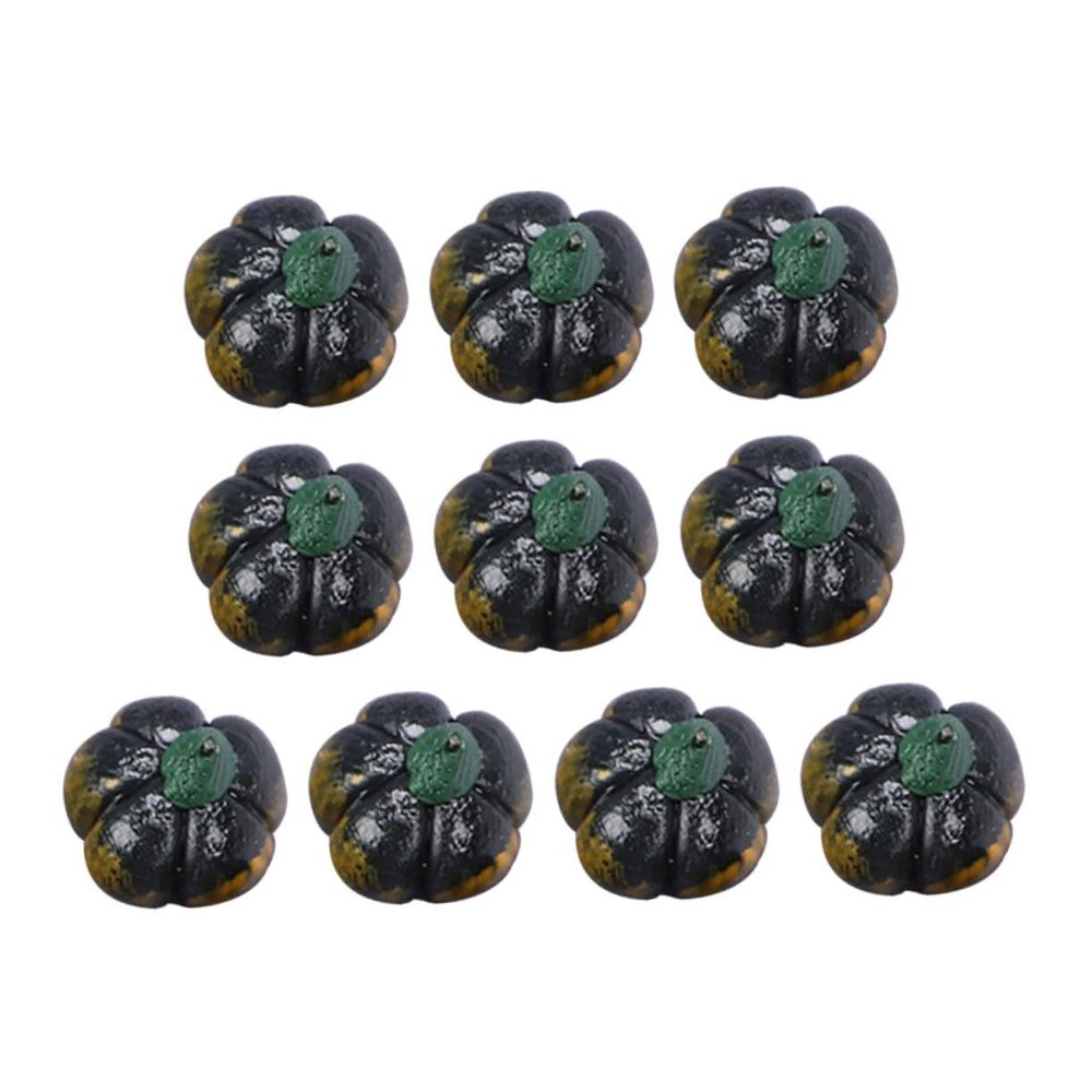 BESPORTBLE 10pcs Lifelike Acorn Squash Model for Mini House Decor for Fall and Thanksgiving Home Decorations Crafts and Photography Props