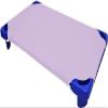 Daycare Cot Sheets for Toddler and Preschool 36 Pieces (23 x 47) Inches  100% Cotton Fabric Pre-School Cot Sheets - Cot Bed Fitted Sheet-Lavender Solid view 1