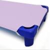 Daycare Cot Sheets for Toddler and Preschool 36 Pieces (23 x 47) Inches  100% Cotton Fabric Pre-School Cot Sheets - Cot Bed Fitted Sheet-Lavender Solid view 3