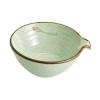 Porcelain Matcha Bowl with Spout, Classic Tea Mixing Bowl for Home, Office, and Gifts view 2