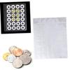 Artibetter 10pcs Coin Collection Storage Bag 30 Pockets Coin Holders Albums for Collectors view 3