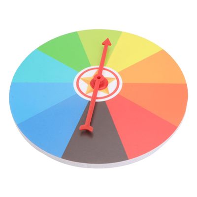 Abaodam 1set Creative Prize Wheel for Boys and Girls Fun Educational Lottery Wheel Game for Parties and Teaching Activities Turntable Blank Spaces for Awards