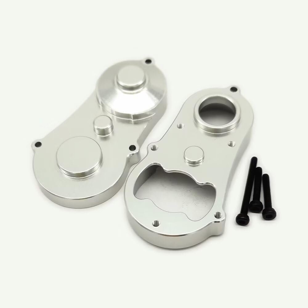 Aluminum Center Gear Box Housing Silver for Losi 1/18 Mini LMT LOS212037