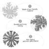 ARTIBETTER 30pcs Snowflake Hair Pin Diy Accessory Kit Shiny Snowflake Decorations for Hairband Party Supplies view 3
