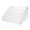 Totority Acrylic Display Pedestal with 5 Tiered Shelves for Medals view 1