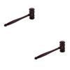 ARTIBETTER 2pcs Creative Judge Gavel for Courtroom Auction and Role Play Toy for Boys and Girls and Simple Design Multi-Functional Use view 1