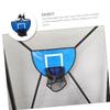 Abaodam 2pcs Indoor Trampoline Basketball Hoop Basketball Rack for Boys and Girls Fun Indoor Sports Game Promotes Motor Skills and Family view 3