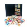 IMPACTO COLECCIONABLES  100 Olympic Games-Themed Stamps Collection with Included Album (5.5 x 7 x 0.4 in) | Enhance your philatelic collection with postmarked stamps in a compact and elegant album view 1