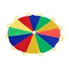 Colaxi Play Parachute Cooperative Games Color Perception Lightweight Rainbow Parachute with Handles for Kids Party Family Parks Home view 1