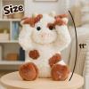 Hopearl Peek A Boo Cow Interactive Repeats What You Say Plush Diary Cattle Toy Musical Singing Talking Stuffed Animal Adorable Electric Animate Gift for Toddlers, Brown, 11'' view 3