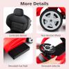 Licensed Mercedes Benz Push Car for Toddlers by INFANS, 3 in 1 Sliding Walking Car with Push Handle, Horn, Music, Underneath Storage, Foot-to-Floor Ride on Toys for Boys Girls, Red view 4